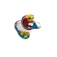 thumbnail image 1 of Sonducket Bucle de tejer, joyería estereoscópica en forma antigua, anillo de apertura Vintage, herramientas artesanales, suministros de Ropa, zapatos y accesorios Miscelánea NJ646 Colorido, 1 of 6