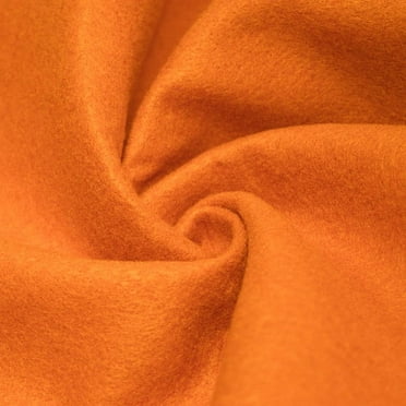 FREE SHIPPING!!! Tangerine Acrylic Craft Felt 72'' Fabric by the Yard