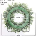 thumbnail image 2 of Wozhuo Easter Eucalyptus Wreath Artificial Greenery Decor for Home, 2 of 5