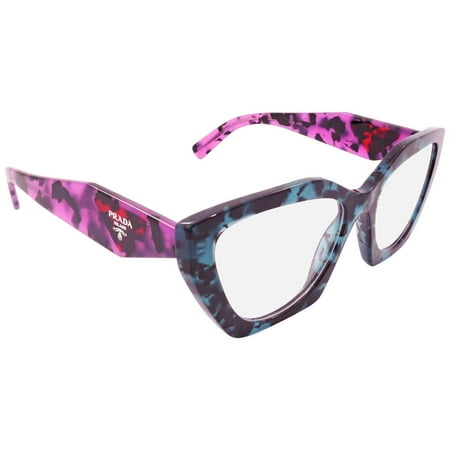 Prada Demo Irregular Ladies Eyeglasses PR 09YV 06Z1O1 54