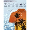 thumbnail image 3 of Brythos Men's Golf Shirts - High-Performance Moisture-Wicking Dry-Fit ShirtOrange,XXXL, 3 of 5