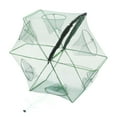 thumbnail image 1 of Trampa de red de pesca plegable, trampa de cebo de pesca poligonal, trampa para cangrejos, trampa de red de pesca, durabilidad probada en el tiempo, 1 of 14