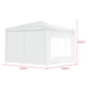 thumbnail image 3 of Costway 3 x 3 m Gazebo Pabellón Plegable de Patio Carpa Emergente con 4 Paredes Laterales Desmontables Ventanas Gran Dosel Tubos de Metal, 3 of 9