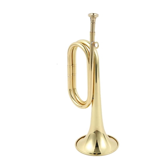MOMOJIA Compacts C Key Brass Trumpet Featuring Superior Acoustics and Comfortable Handling for Enhances Musical Experience