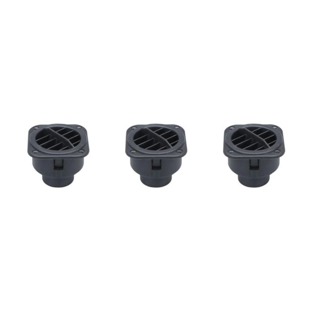 Kenally Salida de ventilación de aire cuadrada duradera de plástico para - Salida de ventilación de aire caliente de rotación de 360 Type1 NO1