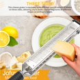 thumbnail image 3 of Rallador De Queso De Acero Inoxidable De 3 Lados, Triturador De Queso De Mano Con Orificio Para Colgar, Rallador De Mano Multiusos Para El Hogar, Restaurante, Panadería Vogacara HA027954-02, 3 of 7