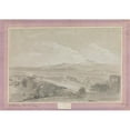 thumbnail image 2 of Richard Wilson 14x11 Gold Ornate Wood Frame and Double Matted Museum Art Print Titled - The Via Nomentana (1754), 2 of 4