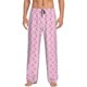thumbnail image 1 of Balery Breast Cancer Awareness5 Pantalones de pijama para hombre, pijama ultraligero, pantalón de descanso-Large, 1 of 6