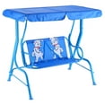 thumbnail image 2 of Columpio Infantil de Acero Azul Costway con Toldo 2 Plazas, 2 of 10