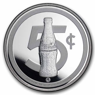 2025 Niue 6 gram Silver Coca-Cola® Bottle Cap - PF-70 NGC (ER