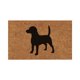 thumbnail image 1 of Felpudo de bienvenida para interiores y exteriores de MONEPIRED, antideslizante, divertido, para perro, decorativo, para baño, de bienvenida, de fibra de coco, para exteriores, grandes ofertas, 1 of 7
