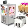 thumbnail image 1 of Kolice Commercial Popsicle Machine,Ice Pops Machine, Popsicle Ice Cream Machine -Single Mold, 30 pcs/Mold, 110ML/Stick, 1 of 9