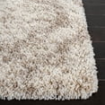 thumbnail image 3 of SAFAVIEH Hudson Louise Plush Geometric Shag Area Rug, Multi Ivory/Beige, 5'1" x 7'6", 3 of 8