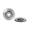 thumbnail image 1 of Par de Discos Hiperventilados BREMBO Volkswagen Bora 2010 1.9L L4 Delanteros, 1 of 5