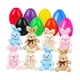 thumbnail image 5 of Juego de juguetes de huevo de Pascua y conejito de peluche, adorno navideño, regalo de inauguración de la casa 8 set, 5 of 9