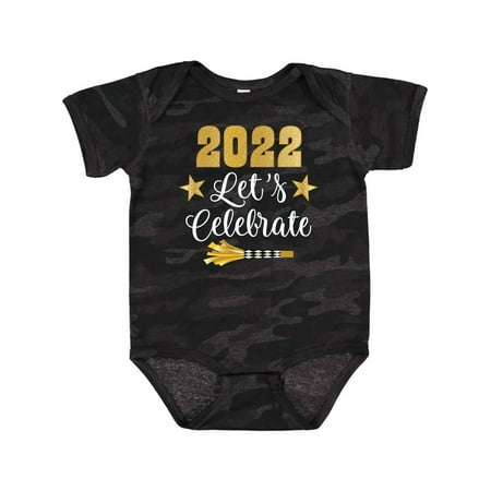 

Inktastic New Years Party 2022 Gift Baby Boy or Baby Girl Bodysuit