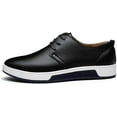 thumbnail image 2 of Mnplciea Men's Casual wear-resisting Oxford Shoes,Soft and sweat absorbing,Breathable hole Flat Fashion Work Shoes, 2 of 4