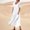 White plus size boho maxi dress a1, variant on Uscallm Women Summer Plus Size Round Neck Short Sleeve Flowy A-Line Maxi Dress Boho Casual Loose Long Beach Dresses For Vacation Party Sundress, Blue 4XL