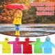 thumbnail image 1 of Fiudx Traje Impermeable de Doble Capa con Capucha Transparente a Prueba de Viento, Protección para Exteriores, Senderismo, Camping y Ciclismo, Unisex para Adultos, Fácil de Llevar, 1 Pieza., 1 of 1