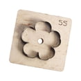 thumbnail image 1 of Flower Leather Cutting Die Manual Tool Reusable Making Stencil Convenient Wood 55mm, 1 of 7