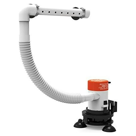 TiaGOC-Portable 12v Livewell Aeration Pump System Kit for Boats