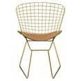 thumbnail image 4 of ACME Achellia Side Chair in Whiskey and Gold (Set of 2), 4 of 6