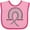 Pink and Fuchsia, variant on Inktastic Parkinson's Awareness Ribbon Rainbow Boys or Girls Baby Bib