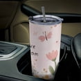 thumbnail image 6 of Happy Mother's Day 20oz Insulated Tumbler Stainless Steel Coffee Cups W/Lid & Straw Double Wall Insulated Tumbler Mugs with Lid And Straw, 6 of 7
