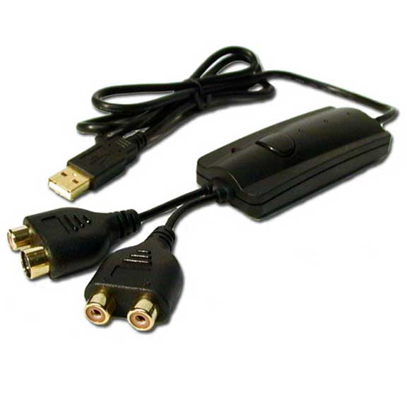 SF Cable USB to Audio & Video Capture Adapter Cable