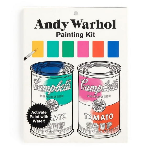 Andy Warhol Painting Kit, (Hardcover)