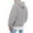 Gray, variant on Fesfesfes Men's Fall And Winter New Plush And Fleece Hooded Sweater Clothes Sale