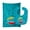 Blue, variant on Monster Orange Baby Bib & Burp Cloth