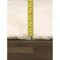 thumbnail image 1 of Pasargad Home PVCSK-01 5x8 5 x 8 ft. Edgy Collection Hand-Tufted Silk & Wool Rectangle Area Rug, Ivory, 1 of 1