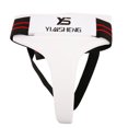thumbnail image 1 of Mujeres Taekwondo Sunnimix Protector MMA Copa De Boxeo Guantes Abdominales Color blanco Tamaño M, 1 of 7