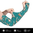 thumbnail image 3 of Haiem Giraffes Doing Various Yoga UV Protection Cooling Arm Sleeves for Men and Women UPF 50 Sun Sleeve, 3 of 8