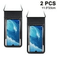 thumbnail image 1 of 2pack Waterproof Phone Case Universal Waterproof Phone Pouch Dry Bag for iPhone, 1 of 9