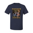 thumbnail image 2 of Wild Bobby, Remember Your First Soft Tail Bike Hot Babe Cars and Trucks Men's Graphic T-Shirt, Navy, 2XL, 2 of 3