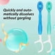 thumbnail image 3 of 5 In 1 Toothbrush Floss On The Go, Travel Portable Oral Care Toothbrush Set, 3 of 5