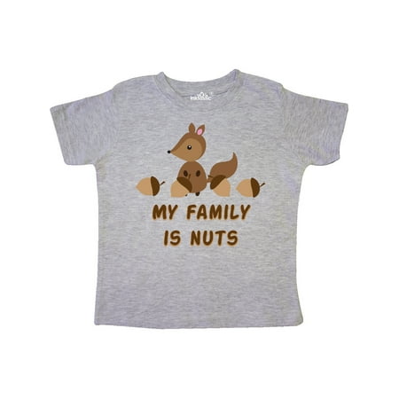 

Inktastic My Family is Nuts Gift Toddler Boy or Toddler Girl T-Shirt