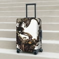thumbnail image 6 of Vsdgher Skeleton Dance with Mushrooms Luggage Cover Suitcase Cover Protector Anti-scratch Suitcase cover Fits 18-32 Inch Luggage(No luggage included)-Small, 6 of 7