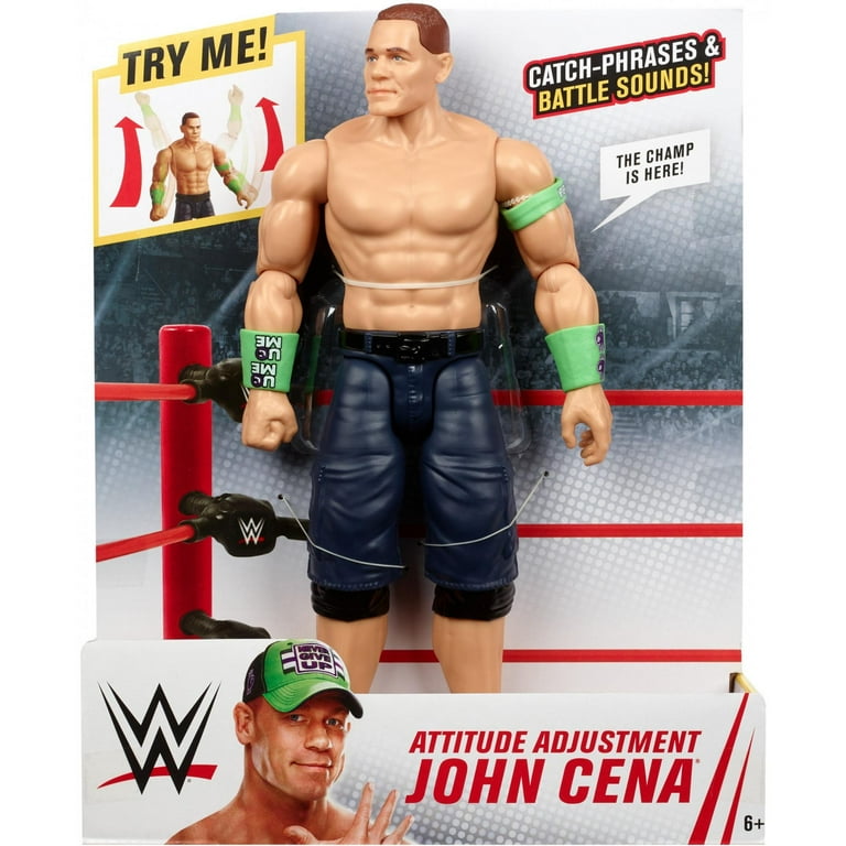 WWE Attitude Adjustment John Cena 12 Action Figure - Walmart.com
