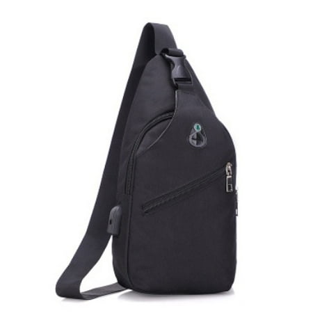 Luxury Mens Womens Sling Bag Chest Shoulder Backpack Fanny Pack Crossbody Travel Sport For (Best Women's Travel Backpack 2019)