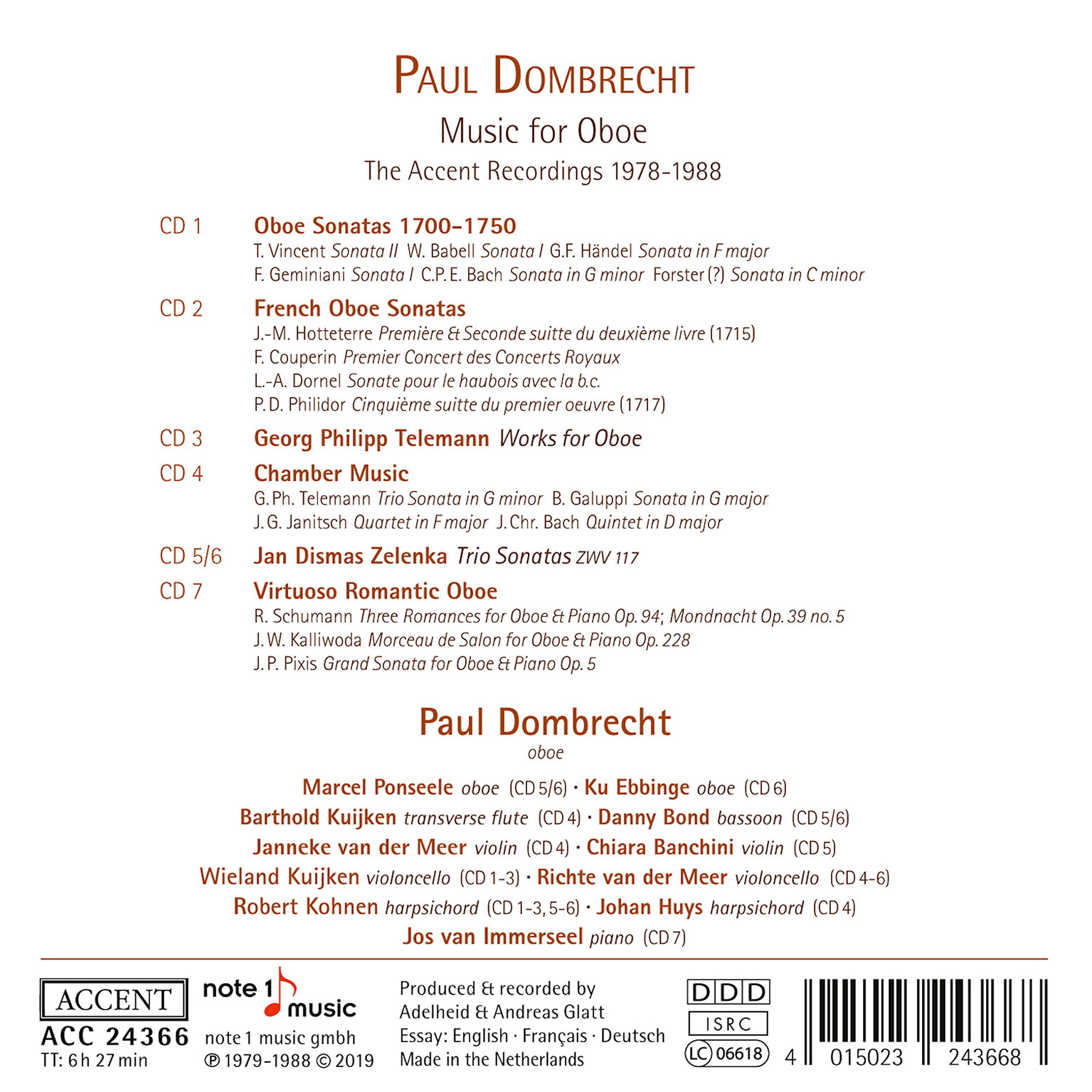 Various Artists - Music for Oboe - Music & Performance - CD