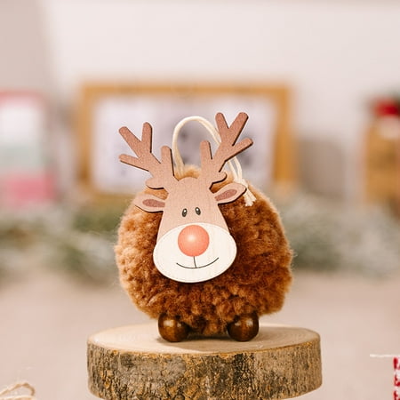 

hgwxx7 christmas decor christmas tree pendant of big lamb pendant of festive atmosphere a deer in sheep s clothing
