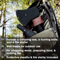 Yes4All Camping Axe and Knife Kit with Sheath & Fire Starter (H105