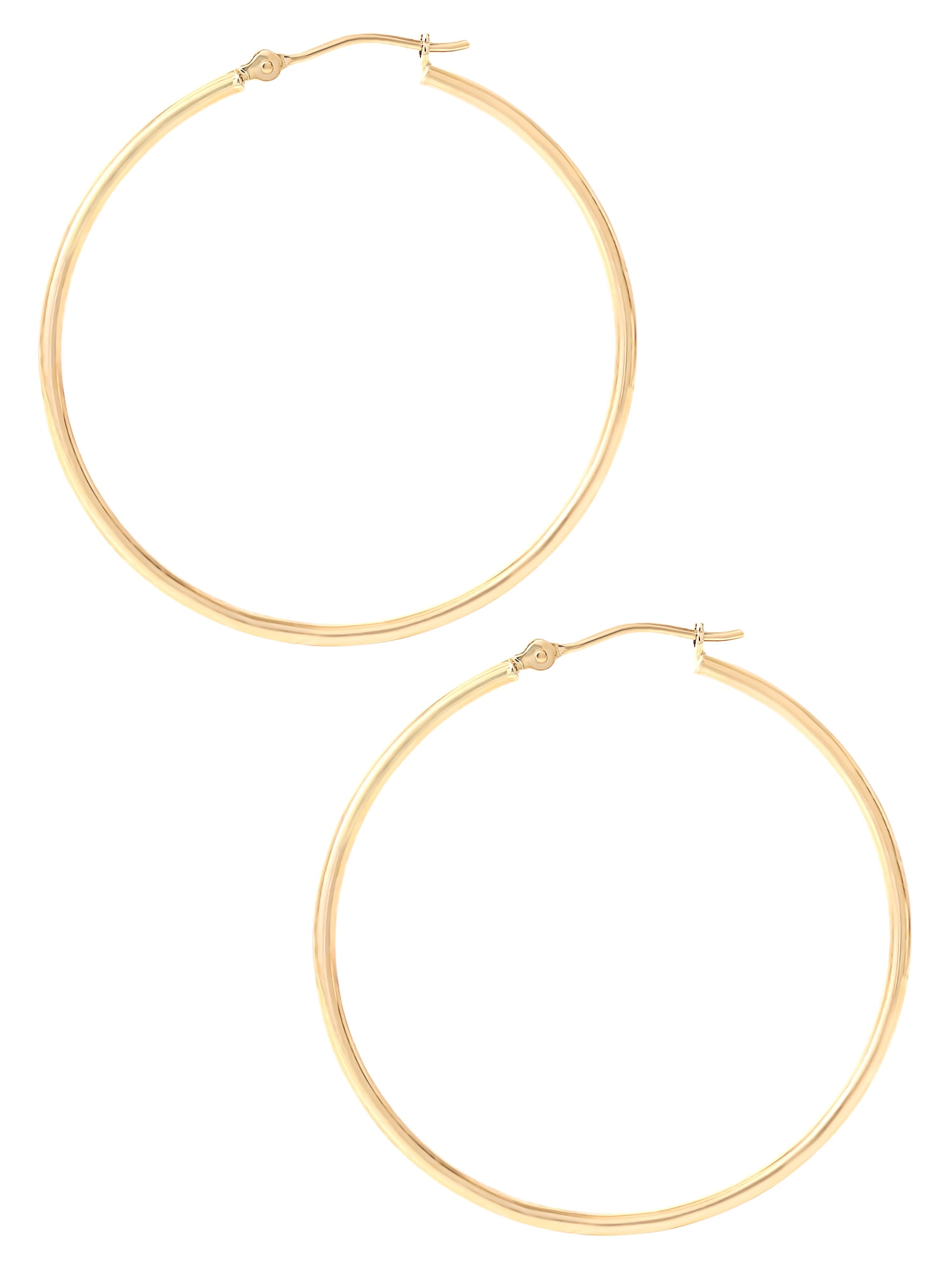 Brilliance Fine Jewelry 14KT Yellow Gold Polished Hoop