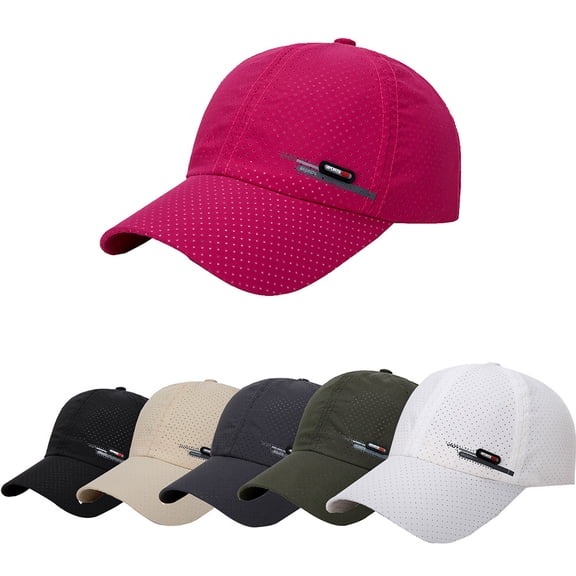 EaseDay Sports Cap, Adjustable Quick Dry Sun Hat, Unisex Performance Baseball Golf Cap for Running Hiking Fishing, Breathable Outdoor Gear, 1-Pack