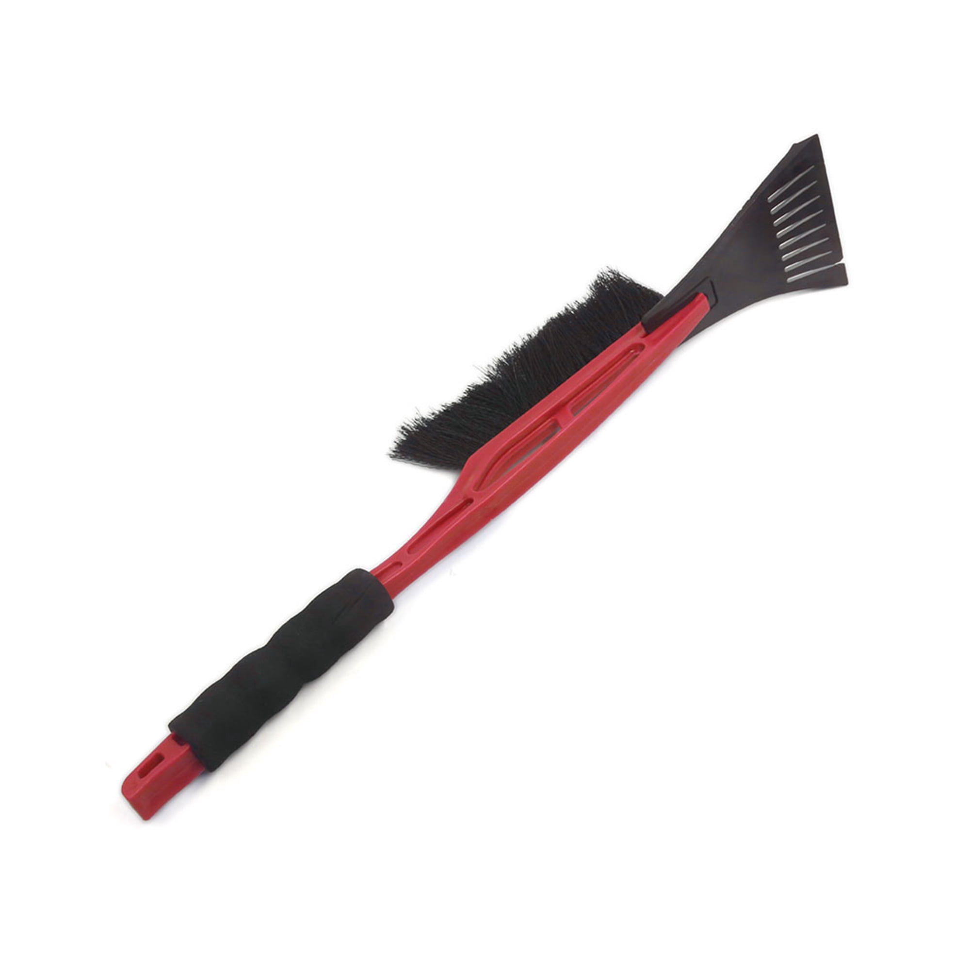 Unique Bargains Car Vehicle Snow Brush Ice Scraper Snowbrush Shovel Removal Tool Black Red