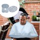 thumbnail image 3 of Capa de corte de pelo portátil, impermeable, plegable, multiusos, para peluquería y afeitado., 3 of 6