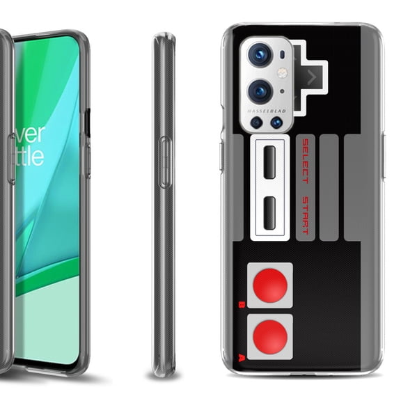 Slim-Fit Flexible TPU Gel Phone Case Compatible with OnePlus 9 PRO 5G, by OneToughShield ® - Game Controller